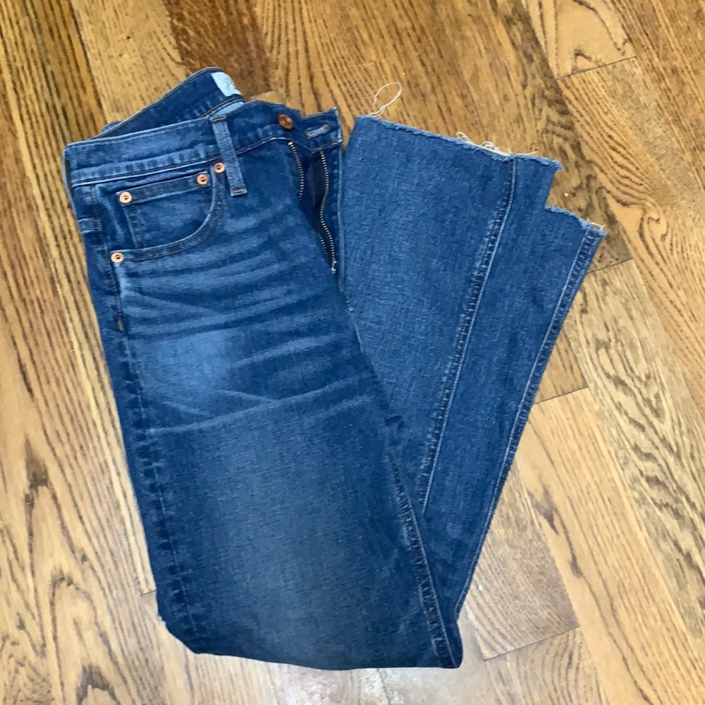 J. Crew Billie Demi Boot Crop jeans
